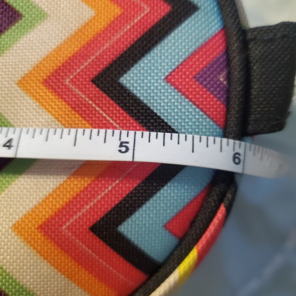 Thermos‎ Insulated Lunch Box Multicolor Chevron Pattern 9